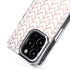 Rose Gold Herringbone iPhone 16 Pro MagSafe Case